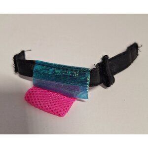 1996 Fanny Pack Pouch Ocean Friends Barbie Vintage 90s Neon Pink Blue